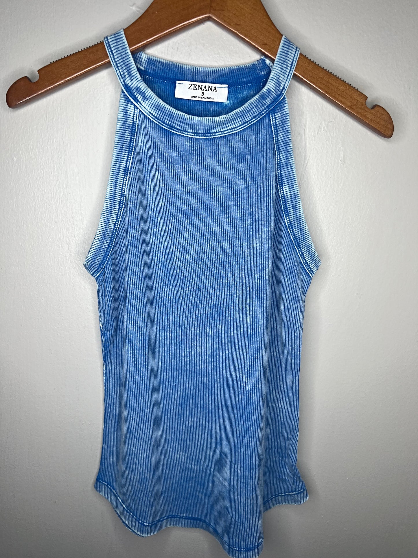 Washed Ribbed Cami